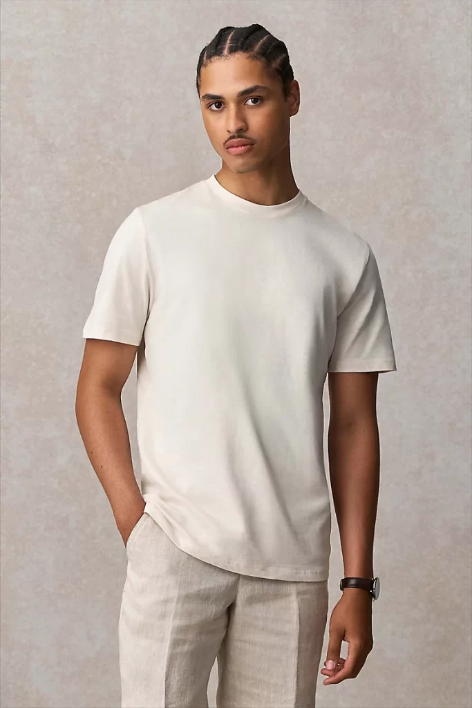 T-shirt com pré-visualização